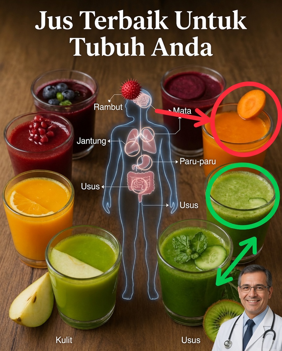 10 Jus Alami Terbaik untuk Menguatkan Setiap Bagian Tubuh Anda