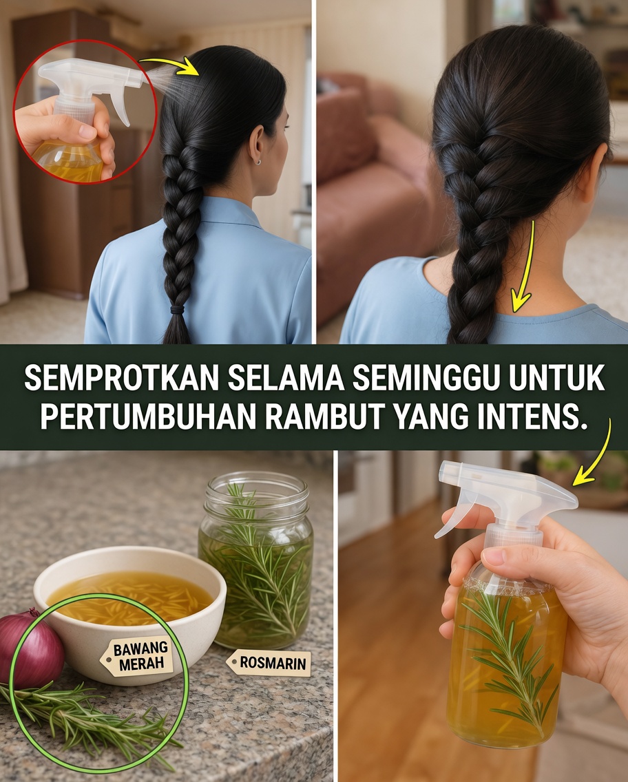 Tonik Rambut Rosemary dan Cengkeh: Ritual Alami Sederhana untuk Rambut yang Lebih Kuat dan Sehat