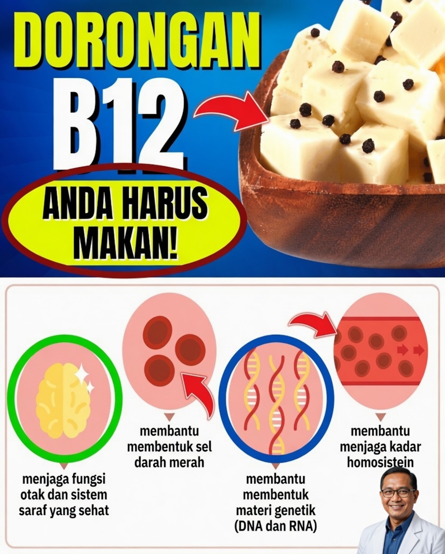7 Makanan Kaya Vitamin B12 untuk Mengucapkan Selamat Tinggal pada Kabut Mental