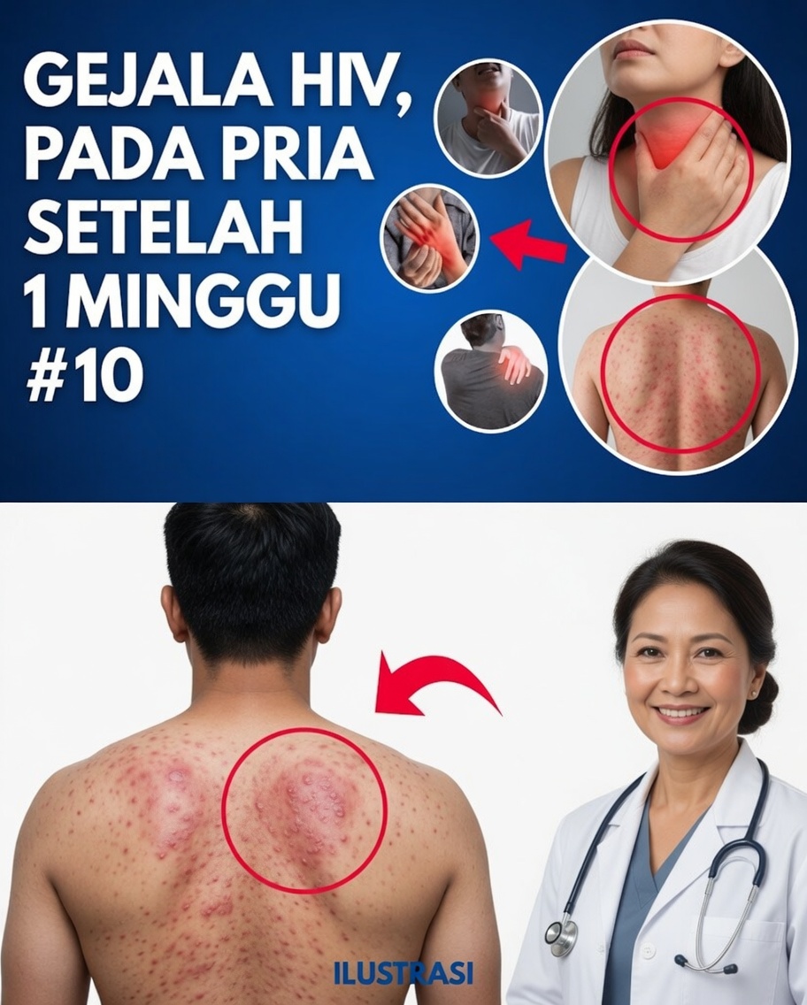 Tanda HIV pada Pria Satu Minggu Setelah Terpapar: Gejala Dini yang Tidak Boleh Anda Abaikan