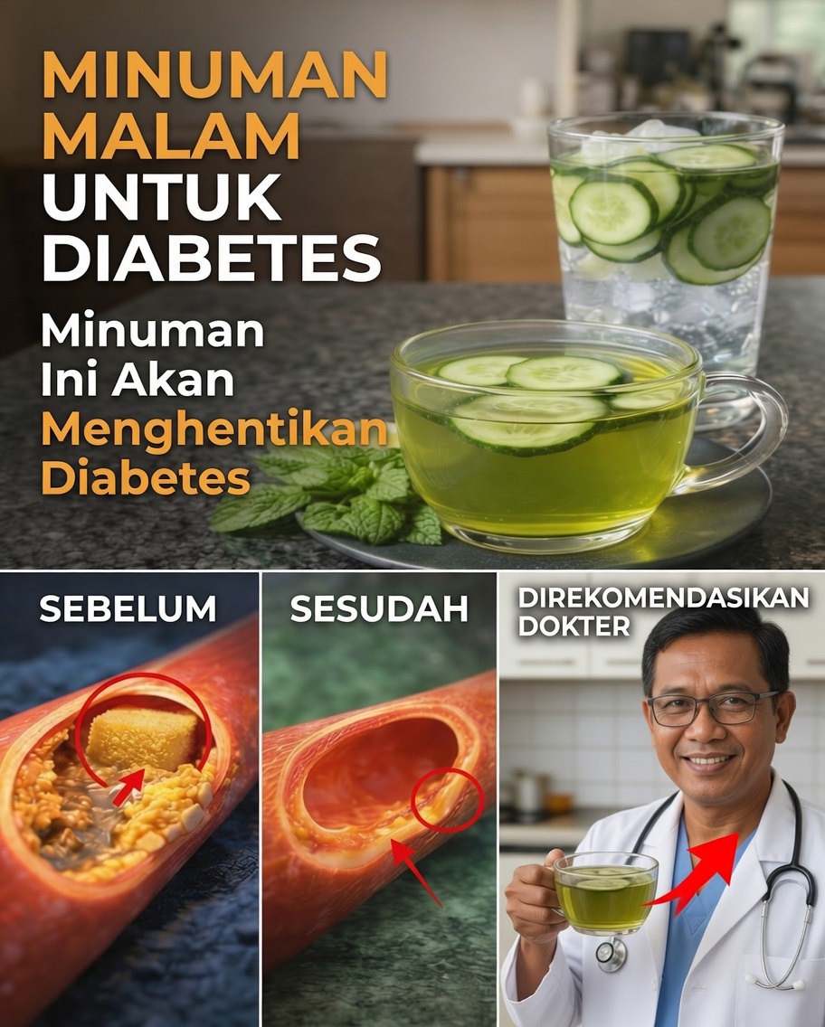 7 Minuman Malam yang Harus Diminum oleh Penderita Diabetes Sebelum Tidur untuk Membantu Menurunkan Gula Darah