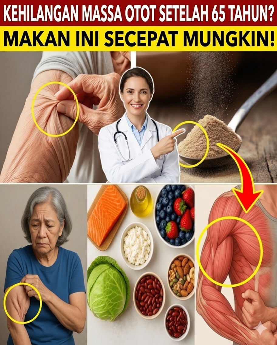 Lebih dari 60? Makanan Sederhana Ini Dapat Membantu Membalikkan Kehilangan Massa Otot pada Lansia