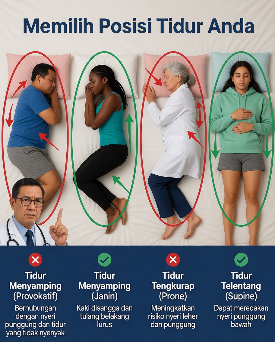 Rahasia Tersembunyi untuk Kesehatan yang Lebih Baik: Mengapa Posisi Tidur Anda Lebih Penting daripada yang Anda Kira