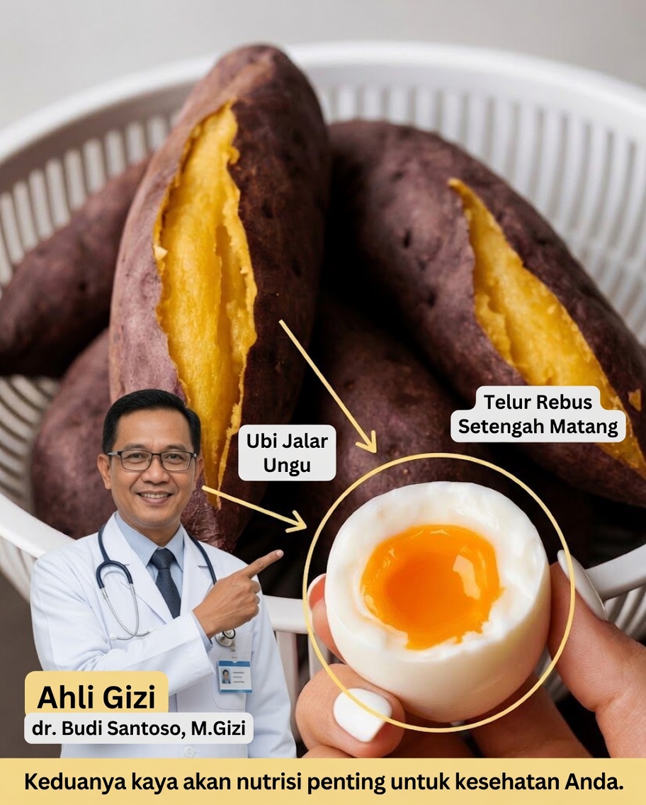 13 Alasan Mengapa Anda Harus Makan Telur dan Ubi Jalar Setiap Pagi
