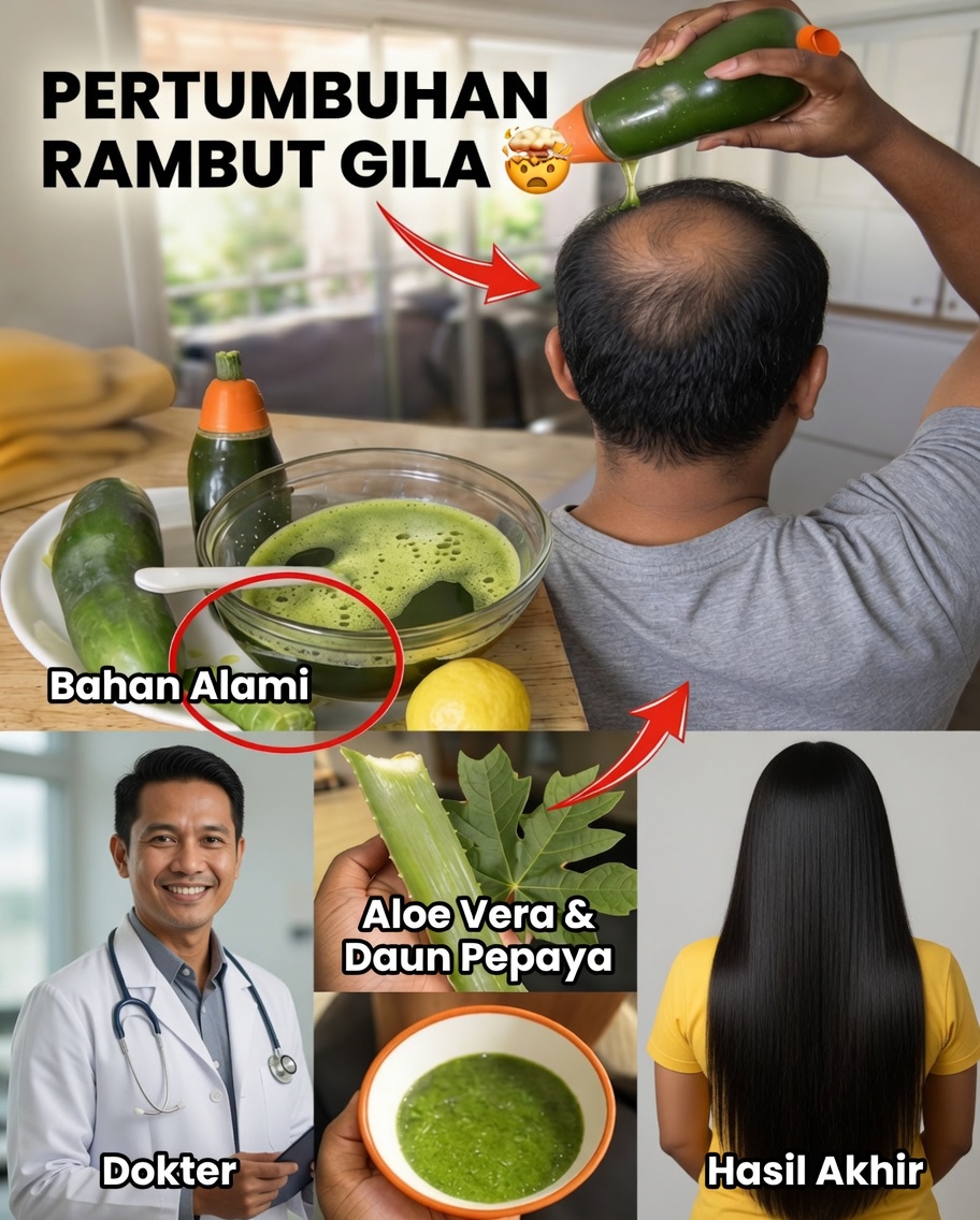 Esmague Daun Pepaya di Malam Hari: Ritual Alami yang Dapat Menguatkan Rambut dan Membuat Helai Rambut Lebih Berkilau