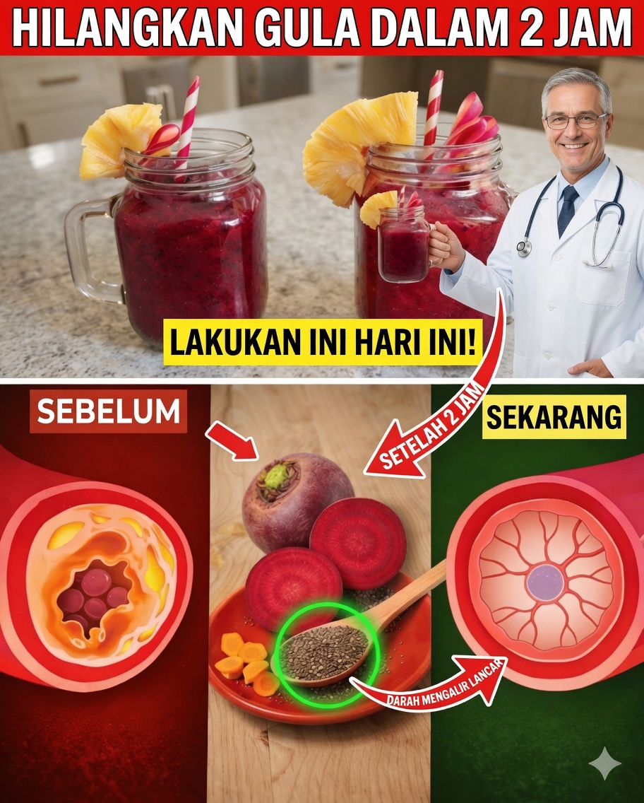 Minuman Alami No. 1 untuk Membantu Menurunkan Gula Darah dan Mendukung Kolesterol