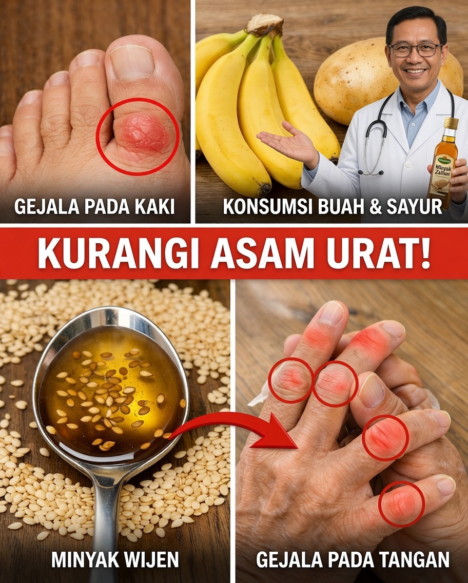 Top 8 Makanan yang Dapat Membantu Secara Alami Mendukung Penurunan Asam Urat