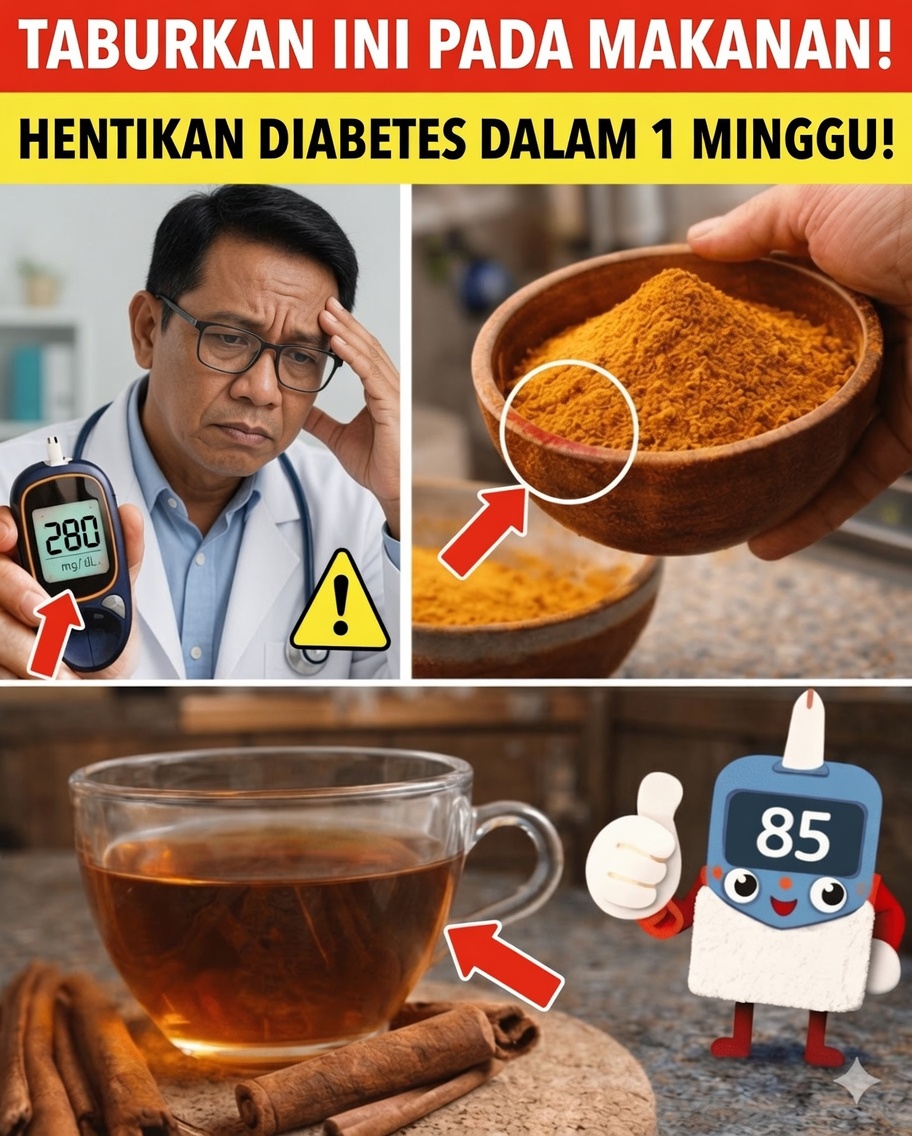 Lebih dari 60? Taburkan INI Setiap Hari dan Bantu Menstabilkan Gula Darah dalam Hanya 7 Hari