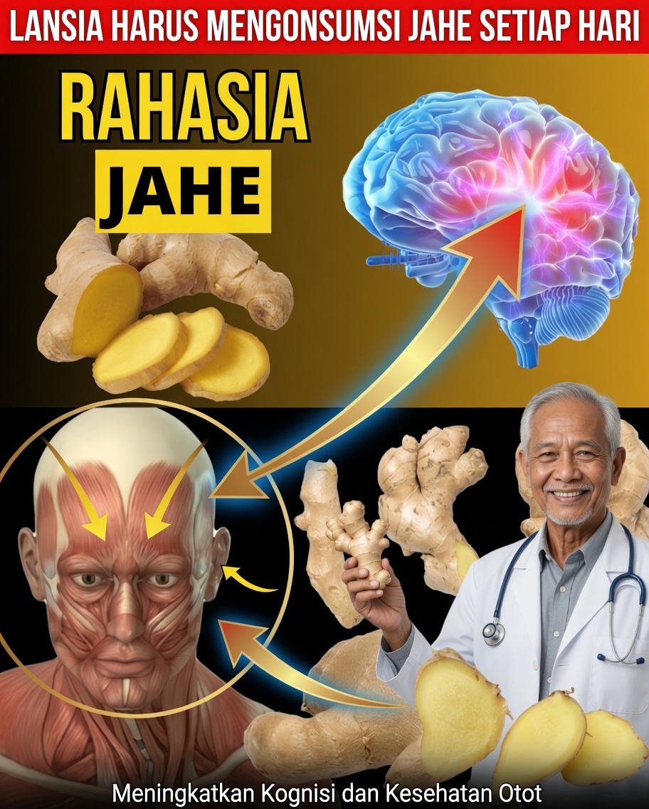 5 Manfaat Jahe bagi Orang Berusia di Atas 50 Tahun