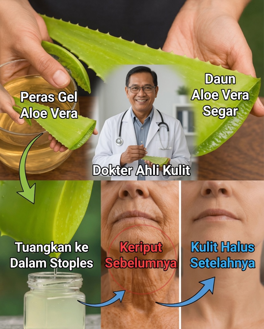 Nenek Saya Terlihat Seperti 35 di Usia 67 – Rahasianya? Kolagen + Aloe Vera