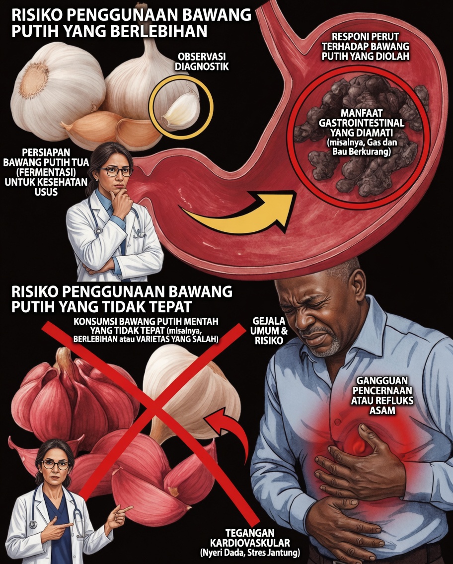 Makan Bawang Putih dengan Cara yang Benar: 8 Kesalahan Umum yang Menghancurkan Manfaat Kesehatannya