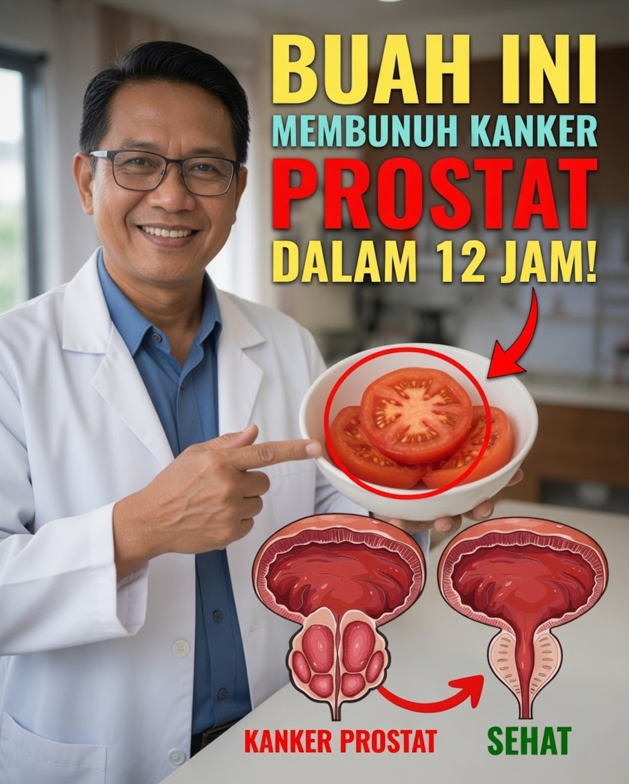 Tomat: Makanan Sederhana yang Dapat Membantu Mendukung Kesehatan Prostat Setelah Usia 50 Tahun