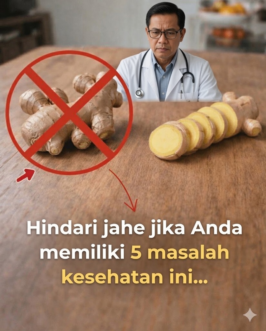 Jangan Gunakan Jahe Jika Anda Termasuk Salah Satu dari 5 Kelompok Orang Ini