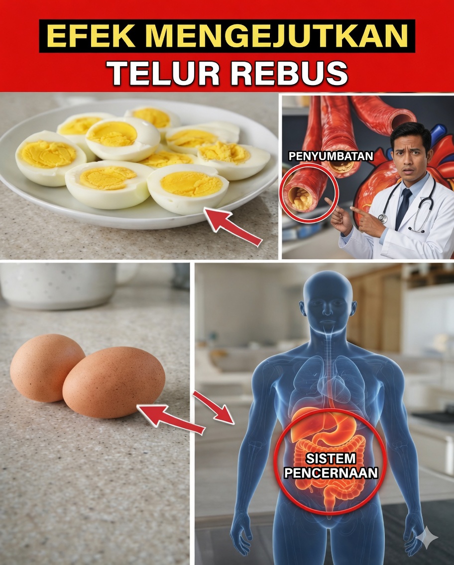 Hanya 2 Telur Rebus Setiap Pagi Dapat Melakukan 10 Hal Ini untuk Tubuh Anda