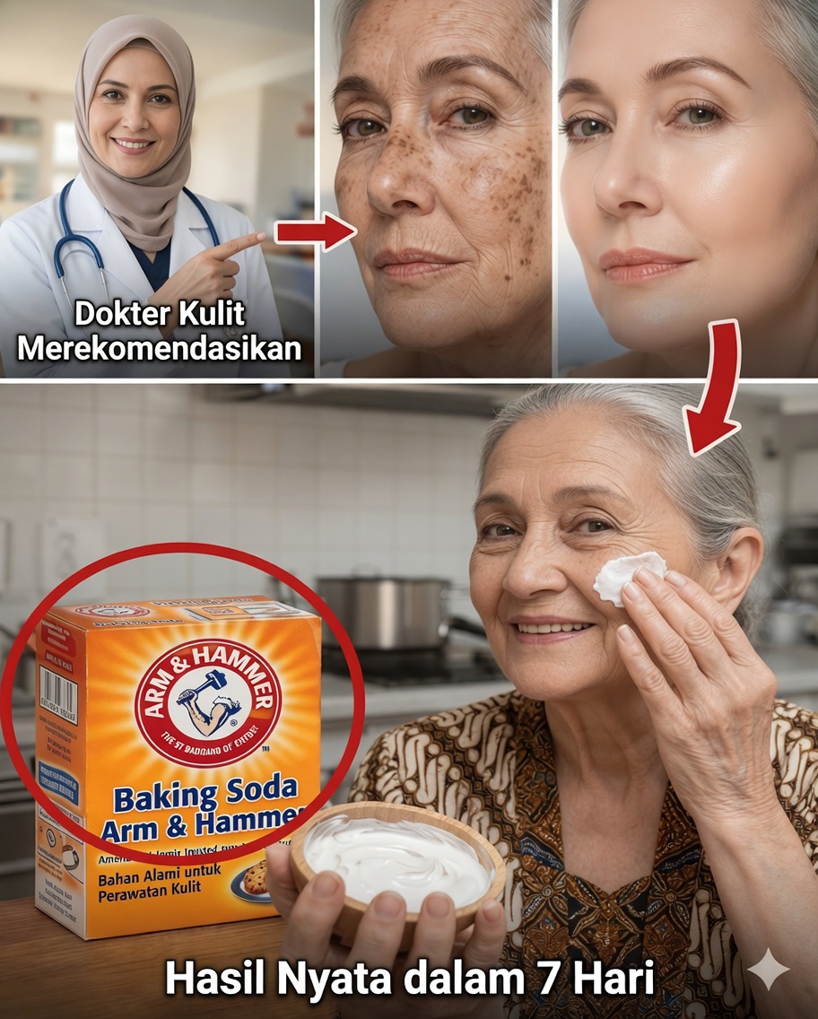 Apakah Soda Kue Dapat Membantu Mengurangi Bintik Penuaan? Panduan Praktis untuk Wanita di Atas 50 Tahun