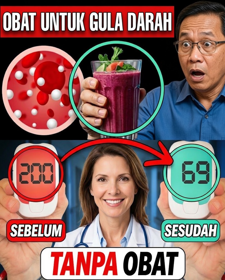 Hanya Satu Gelas per Hari untuk Menghilangkan Gula dari Darah dan Menurunkan A1C Secara Alami