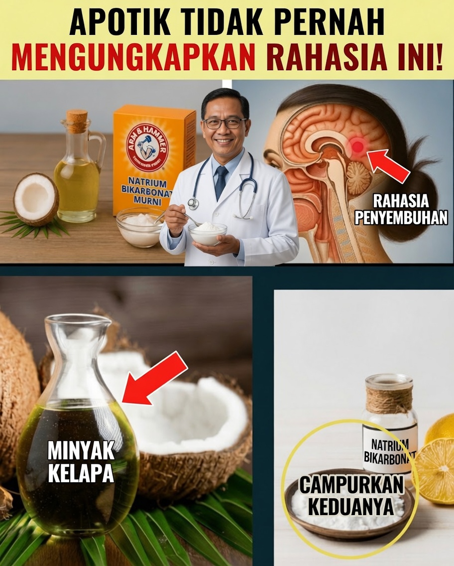 LANSIA: Campurkan MINYAK KELAPA dan BIKARBONAT SODA dengan Cara Ini untuk Membantu Mengatasi 8 Masalah Kesehatan