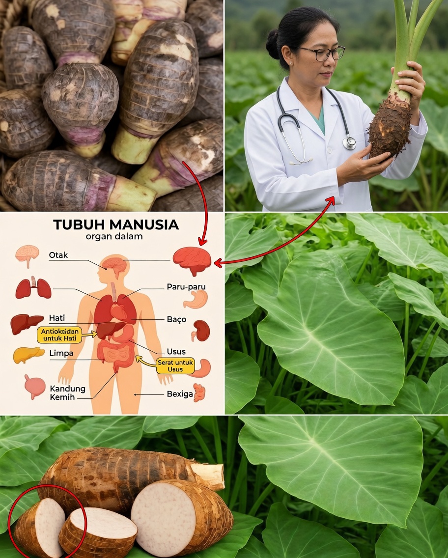 Akar Talas: Kekuatan Tersembunyi di Bawah Tanah