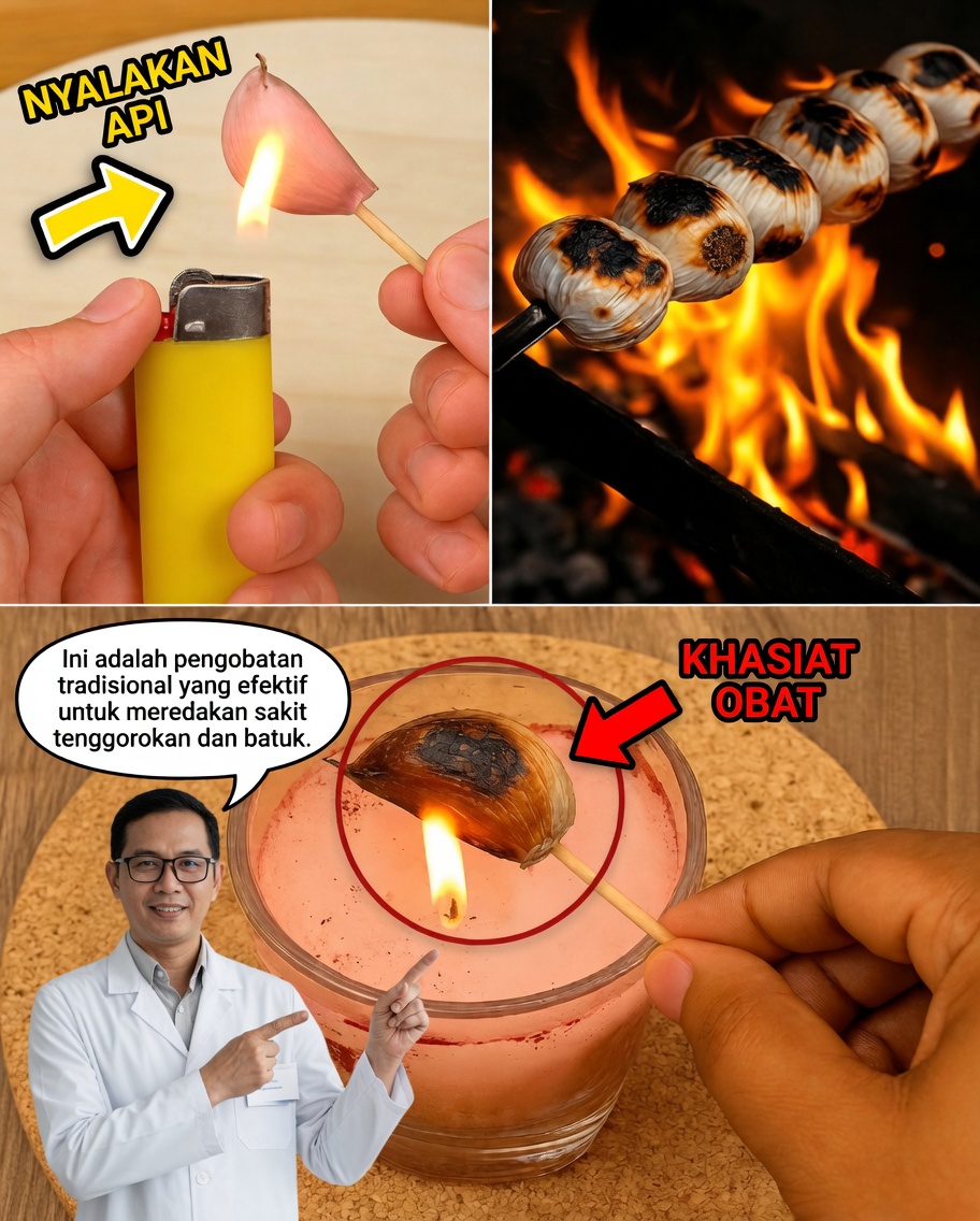 Membakar Bawang Putih di Rumah: Trik Alami 15 Menit yang Bisa Mengejutkan Kesehatan Anda