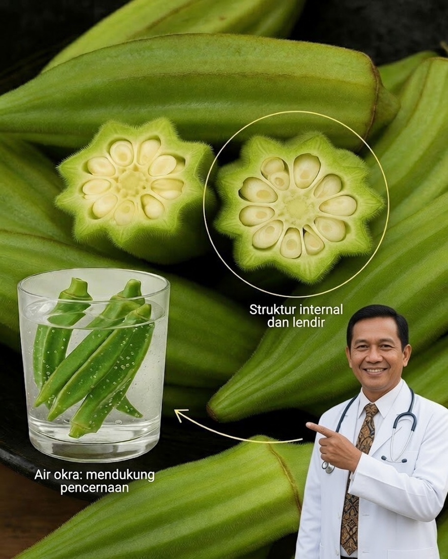 Air Okra: Minuman Sederhana yang Dapat Memperkuat Kesehatan Seluruh Keluarga