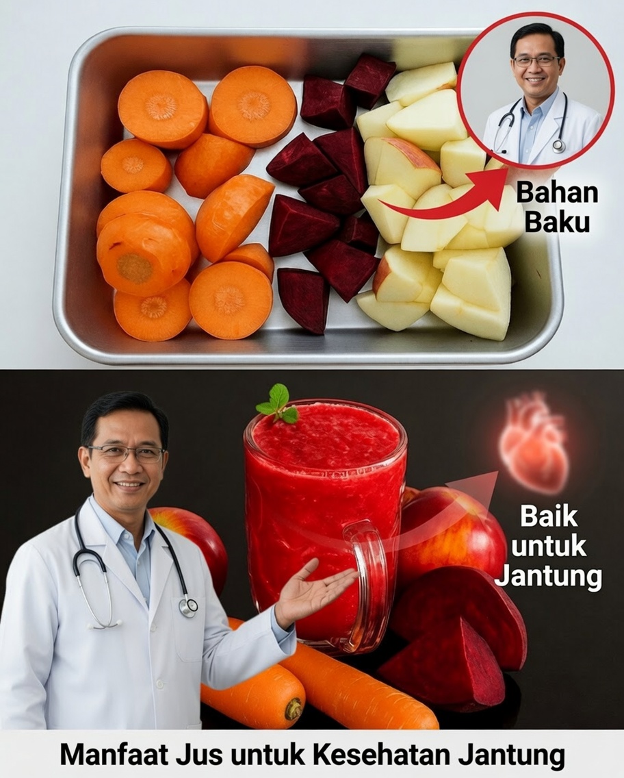 Eliksir Wortel, Bit, dan Apel: Energi Alami di Setiap Tegukan