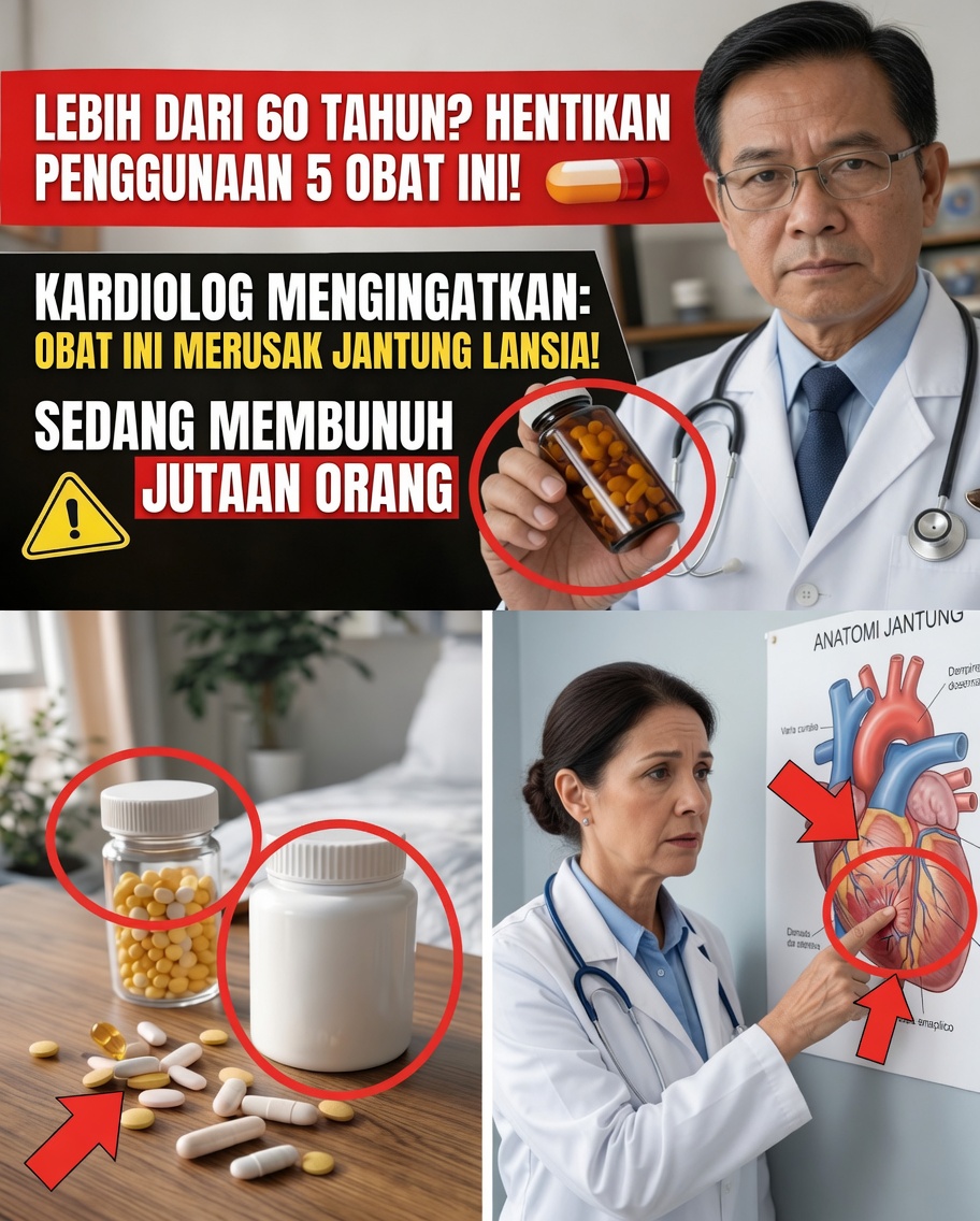 Saúde Jantung Setelah Usia 60: Obat dan Suplemen yang Perlu Dievaluasi dengan Lebih Cermat