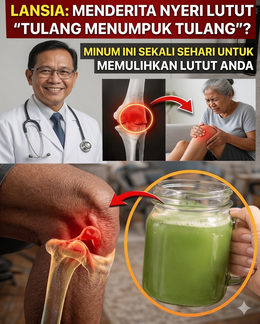 Kebiasaan Minum Harian yang Dapat Membantu Menjaga Kenyamanan Lutut dan Fleksibilitas Sendi pada Lansia