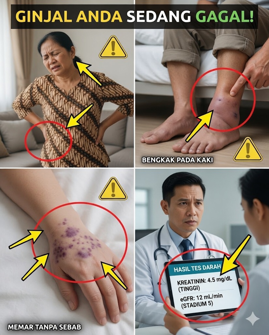 15 Tanda Peringatan Dini Ginjal dan Kebiasaan Sehari-hari yang Tidak Boleh Anda Abaikan untuk Melindungi Kesehatan Jangka Panjang Anda