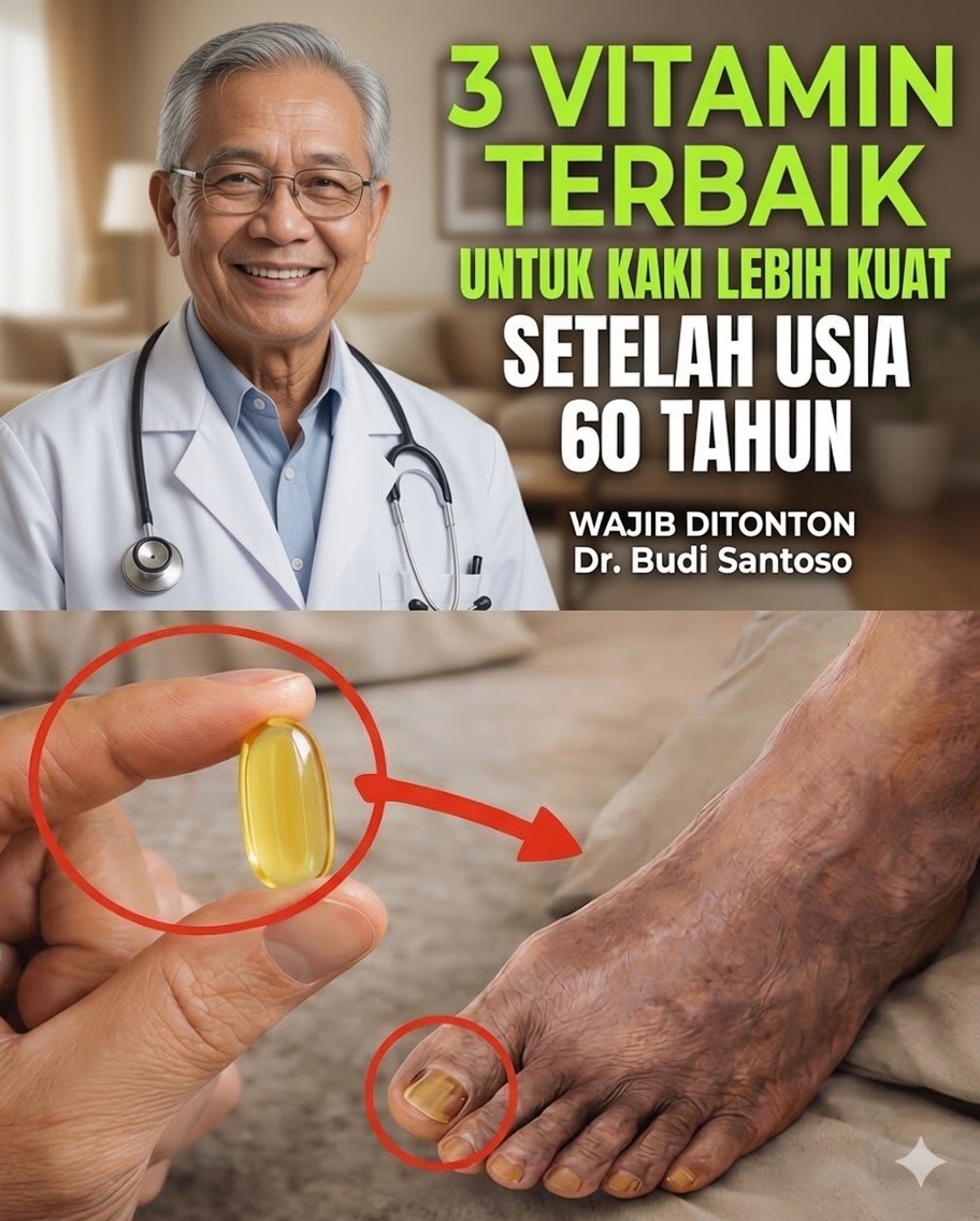 3 Vitamin untuk Dikonsumsi Sebelum Tidur yang Dapat Memperkuat Kaki dan Meningkatkan Fungsi Otot Setelah Usia 60