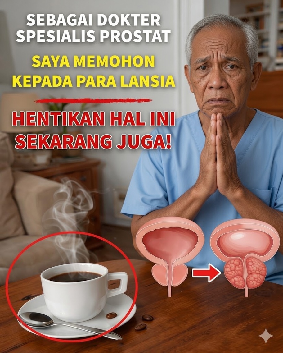 Kopi dan Kesehatan Prostat pada Pria Lansia: Apa Kata Sains tentang Kebiasaan Harian Ini
