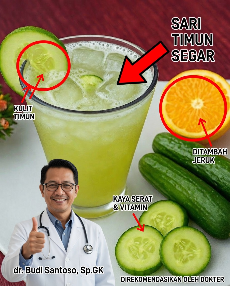 Minumlah Sehat: Limun Mentimun yang Dapat Mengubah Hidrasi Anda