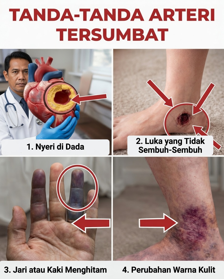 7 Tanda Peringatan Dini Arteri Tersumbat di Kaki dan Telapak Kaki yang Harus Anda Ketahui