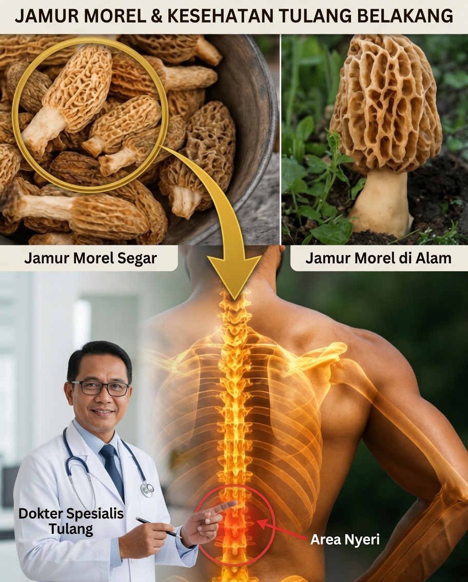 Jamur Morel: Harta Karun Kuliner Tersembunyi yang Dapat Mengubah Hidangan dan Kesehatan Anda