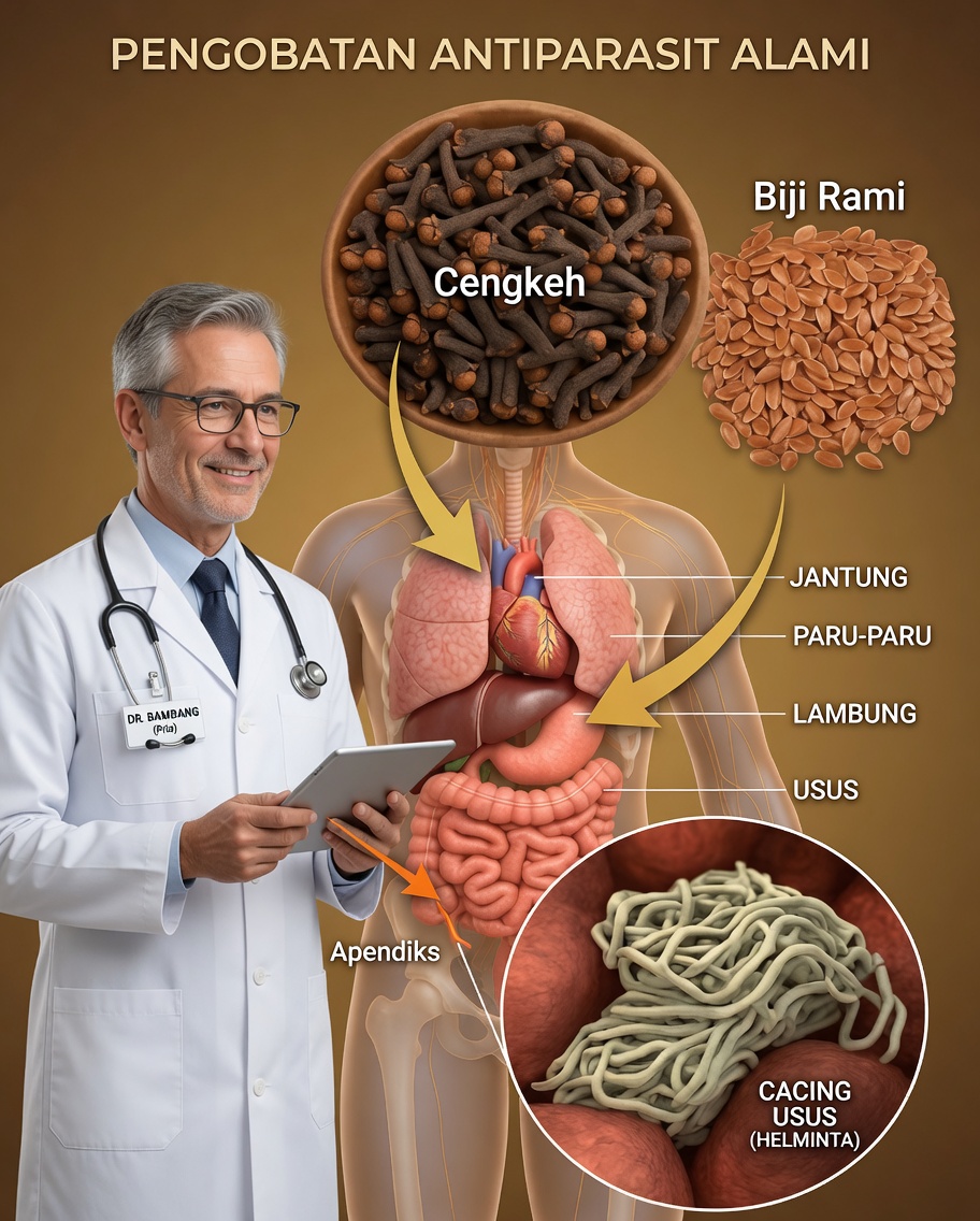 Campuran Tradisional Cengkeh dan Biji Rami yang Dapat Membantu Pembersihan Alami dari Parasit