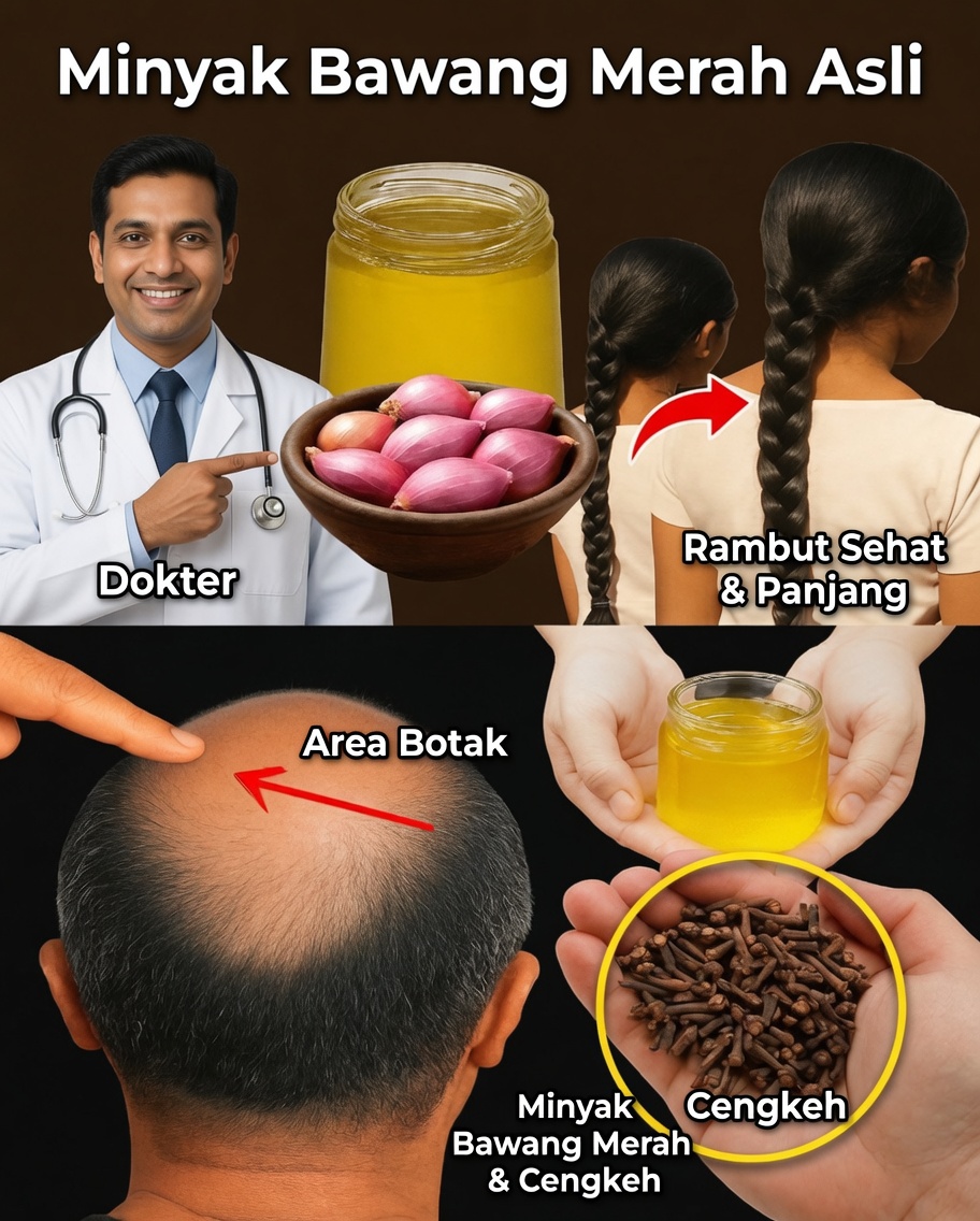 Keajaiban Minyak Bawang: Bagaimana Kebotakan di Kulit Kepalaku Mulai Menghilang Hanya dalam 16 Hari