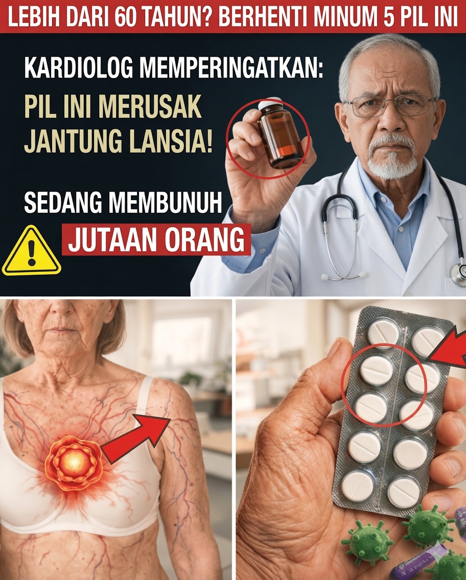 Kesehatan Jantung Setelah Usia 60: Obat-obatan Umum yang Harus Ditinjau Ulang dengan Dokter Sebelum Penggunaan Rutin
