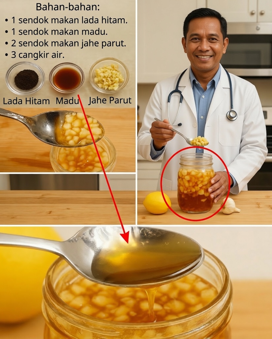 Tingkatkan Kesehatan Anda Secara Alami dengan Bawang Putih, Jahe, Bawang Bombay, Lemon, dan Madu