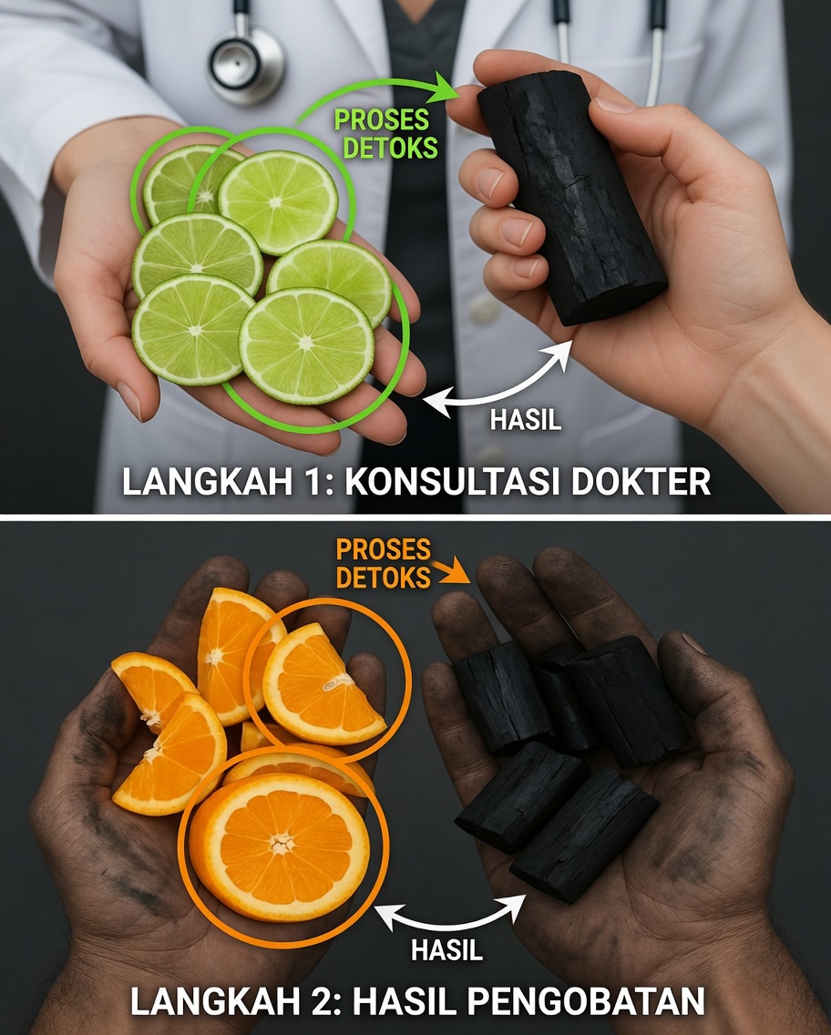 O Apa yang Benar-benar Terjadi Saat Anda Mencampur Lemon dengan Arang