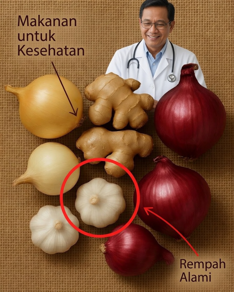 Cara Terbaik Menyimpan Bawang Bombay, Bawang Putih, dan Jahe agar Tahan Jauh Lebih Lama