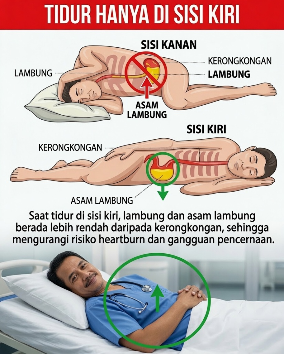 Mengapa Tidur di Sisi Kiri Tempat Tidur Bisa Memberi Dampak Lebih Besar daripada yang Anda Bayangkan