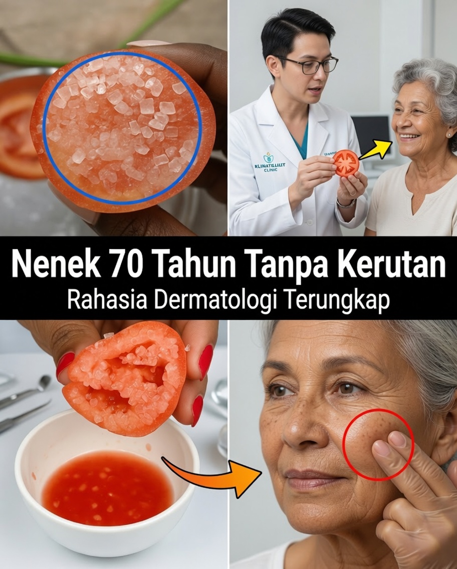 Apague Kerutan Secara Alami: Bagaimana Tomat Dapat Mengubah Kulit Anda