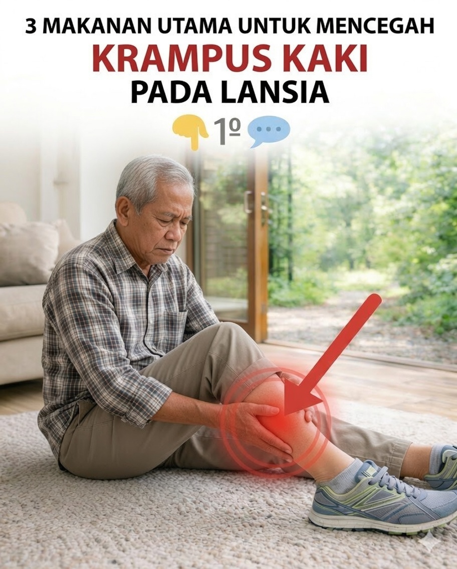 3 Makanan Terbaik untuk Mencegah Kram Kaki pada Lansia: Perkuat Kaki Anda Secara Alami