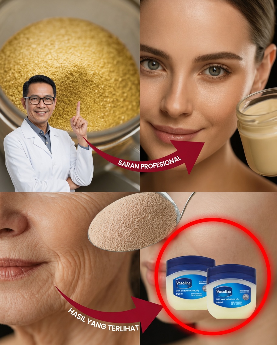 Ragi dan Vaseline: Masker Alami Sederhana yang Membantu Menghaluskan Keriput dan Mengembalikan Kilau Kulit