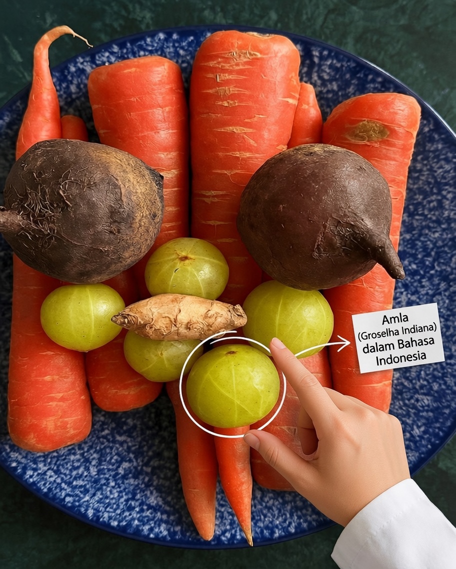 Smoothie Energi Wortel, Jahe, Bit, dan Anggur: Minuman Alami Sempurna untuk Memulai Hari