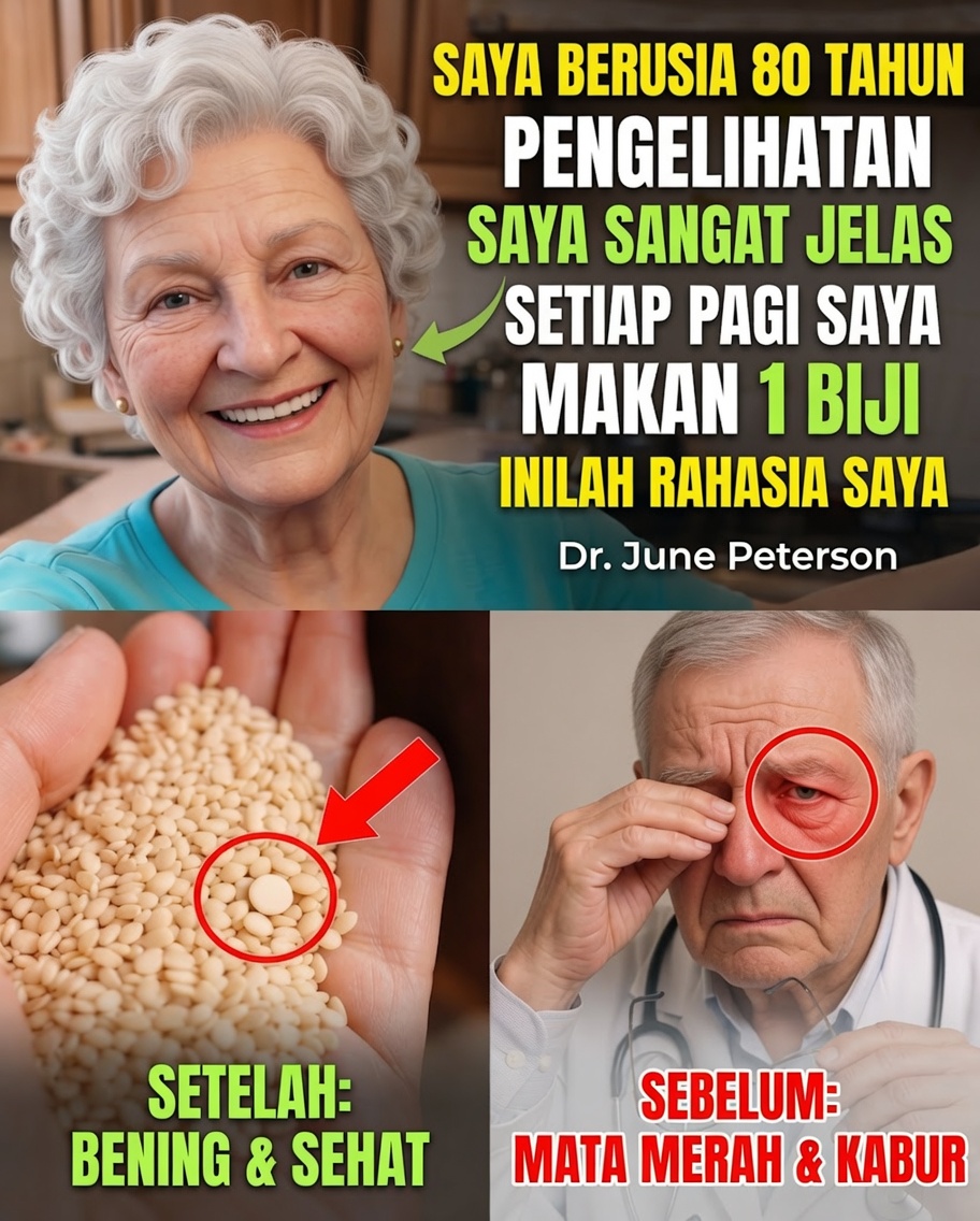 Bahkan dengan Usia Lebih dari 90 Tahun? Konsumsi 3 Biji Ini Setiap Pagi untuk Memperkuat Mata dan Otak (Sains Nyata + Ritual Harian Sederhana)