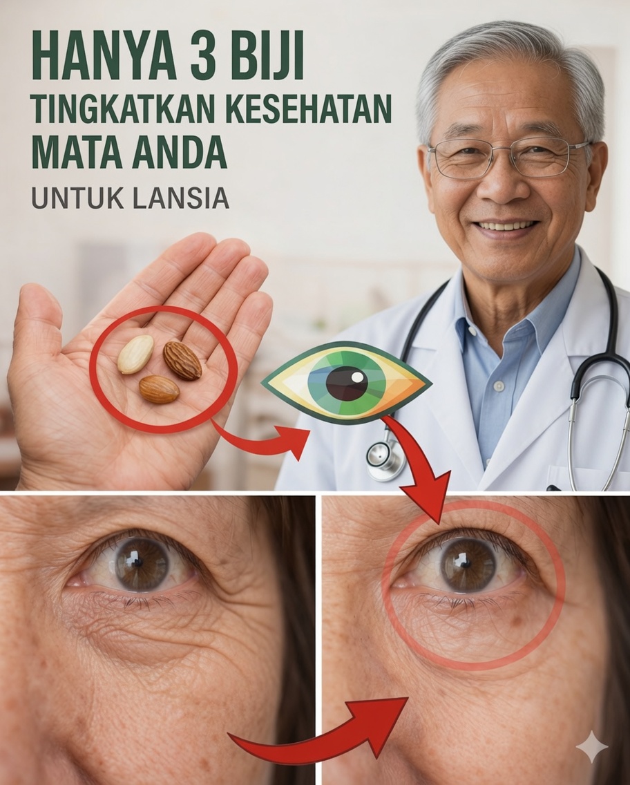 3 Biji Murah yang Dapat Membantu Mengurangi Kelelahan dan Kekeringan Mata Setelah Usia 50 Tahun