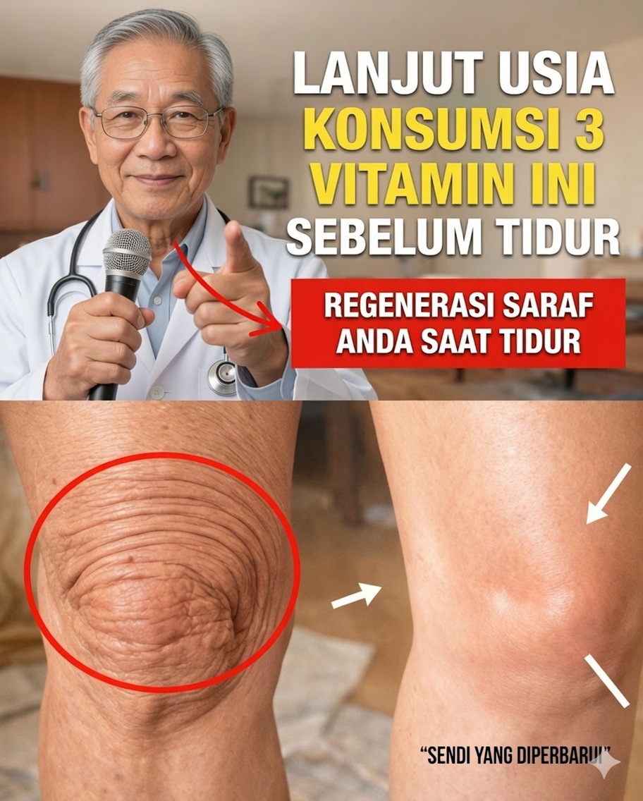 Vitamin Malam yang Dapat Mengubah Kekuatan Kaki Setelah Usia 60: Rahasia yang Terlupakan untuk Menjaga Mobilitas