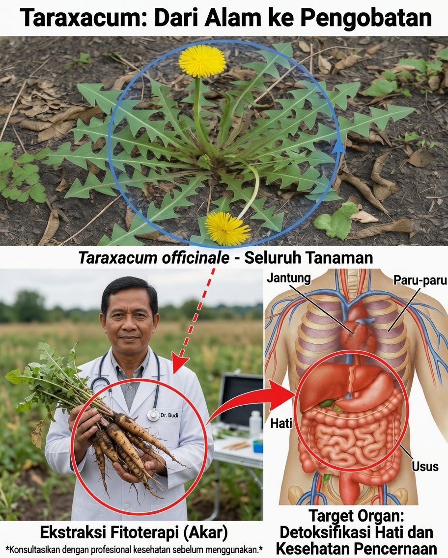 Akar Dandelion: Dari “Gulma” Biasa Menjadi Harta Penyembuh Tersembunyi dari Alam