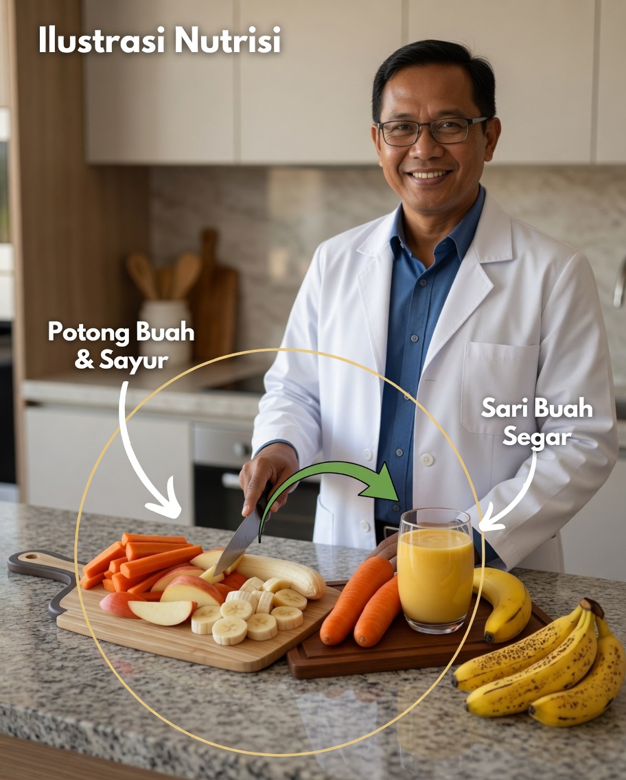 Jus Wortel dengan Pisang: Resep Sehat yang Bisa Mengubah Energi Harian Anda