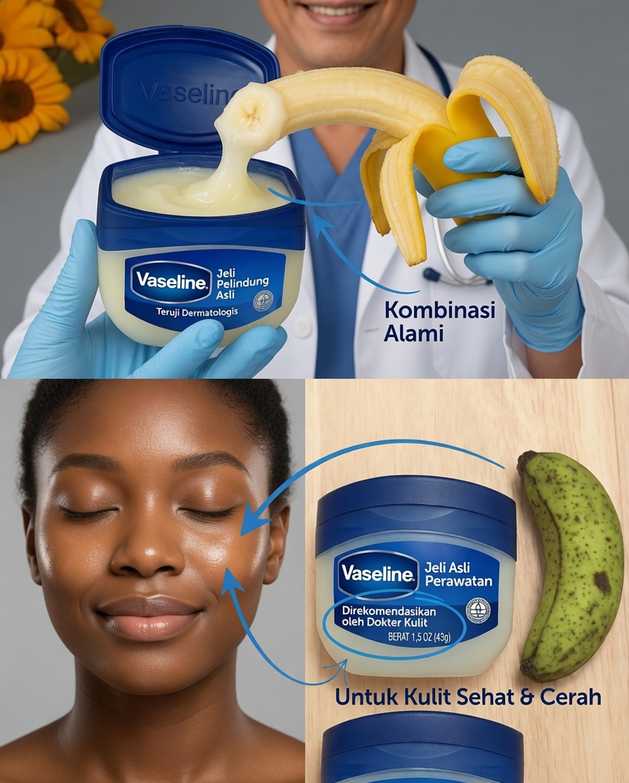 8 Cara Mengejutkan Vaseline dan Pisang Mengubah Kulit Anda